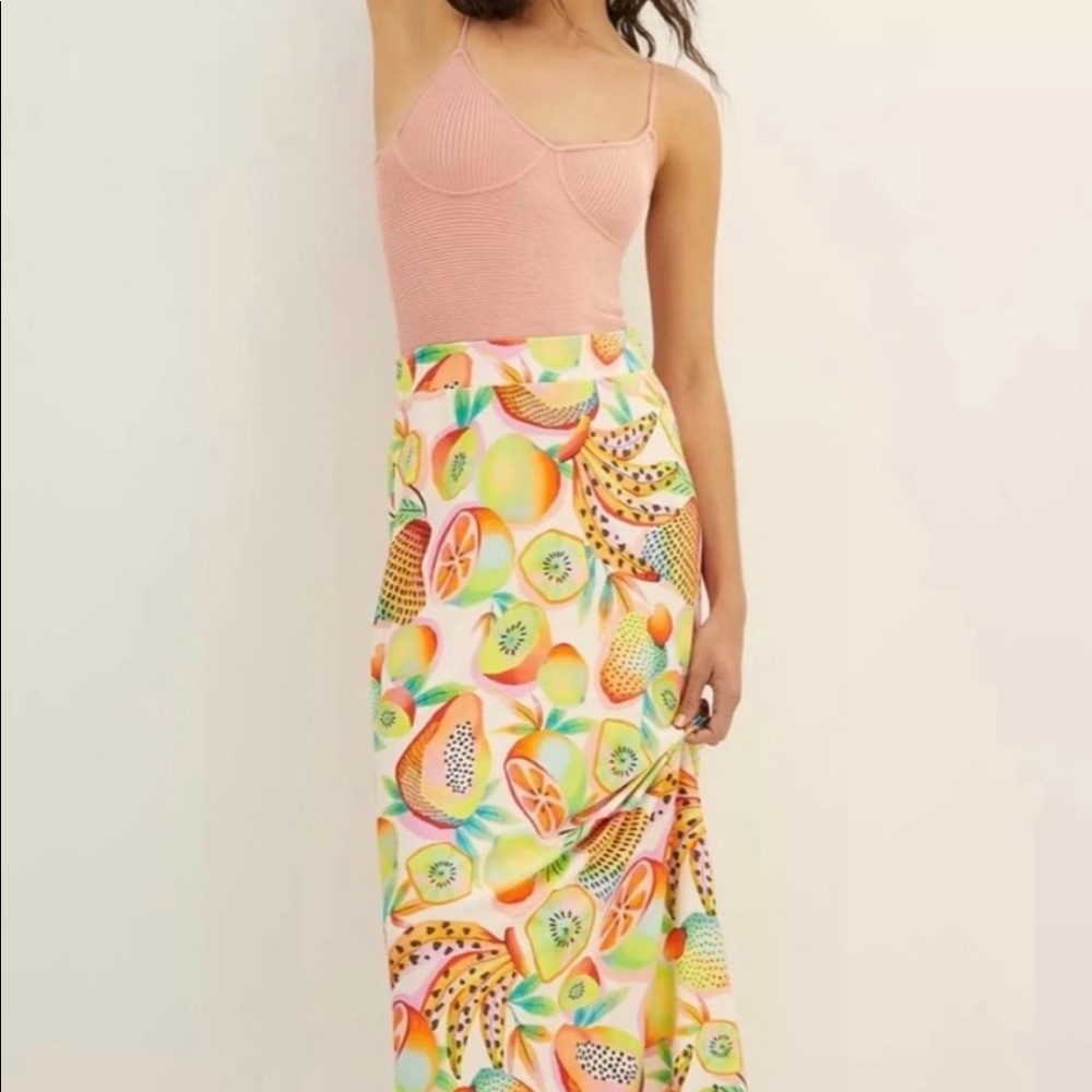 Anthropologie Farm Rio Skirt